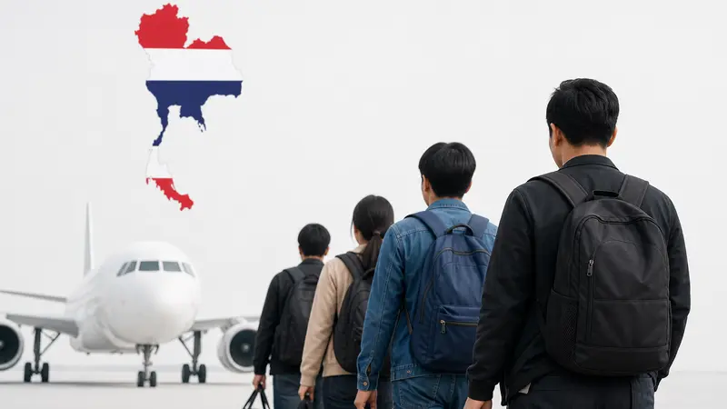 Laos Usir 41 Pekerja Thailand dari Jaringan Perjudian Ilegal